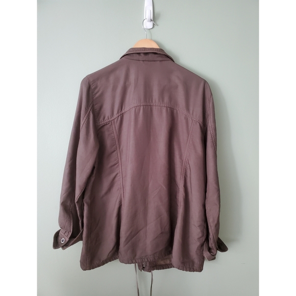 Eileen Fisher cotton brown/taupe jacket la… - Picture 4 of 13